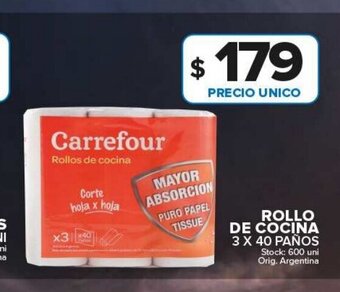 Carrefour Maxi Rollo de Cocina oferta