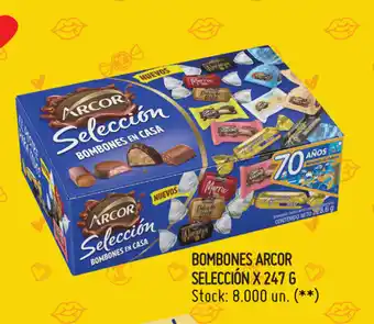 Walmart -40% Arcor Bombones Selección x 247g oferta