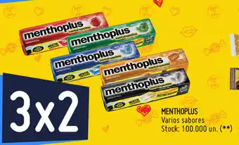 Walmart 3x2 Menthoplus oferta