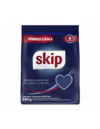 Soy Lola Detergente en polvo skip baja espuma 600gr oferta