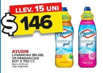 Carrefour Maxi Lavandina ayudin x 700cc oferta