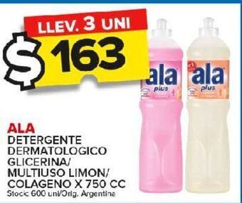 Carrefour Maxi Detergente ala x 750cc oferta