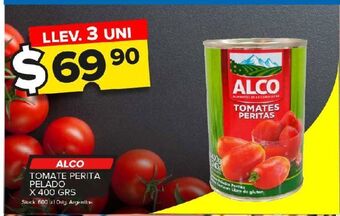 Carrefour Maxi Tomate perita alco x 400g oferta