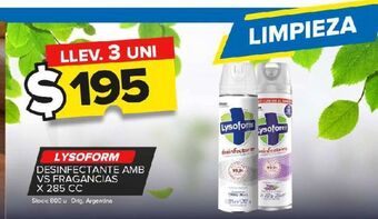 Carrefour Maxi Desinfectante lysoform oferta