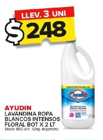 Carrefour Maxi Lavandina ayudin oferta