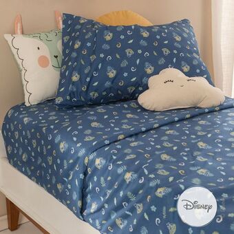 Arredo Juego de sábanas 1 plaza mini jungla stitch oferta