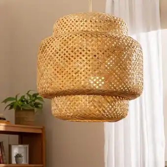 Pantalla de bamboo forma variada