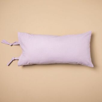 Arredo Funda de almohadón lienzo con lazo oferta