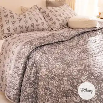 Arredo Cubrecama king size reversible ornamental mickey oferta
