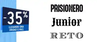 Walmart -35% Prisionero Junior Reto oferta