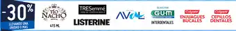 Walmart -30% Tío Nacho 415ml, Tresemmé,Listerine, Aval, Sunstar Gum Interdentales, Colgate Enjuagues Bucales,Colgate Cepillos Dentale oferta