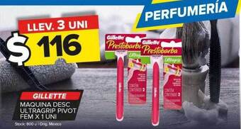 Carrefour Maxi Gillette maquina desc ultragrip pivot fem x 1 uni oferta