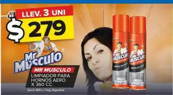 Carrefour Maxi Mr musculo limpiador para hornos aero x 360 cc oferta