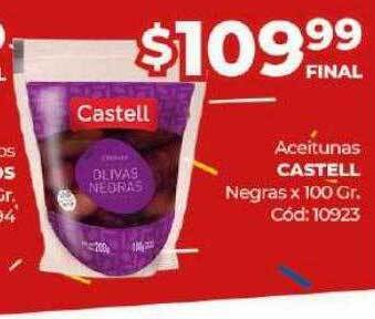 Diarco Aceitunas castell negras oferta