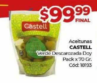 Diarco Aceitunas castell verde descarozada oferta