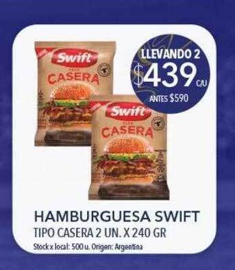 Disco Hamburguesa swift tipo casera oferta