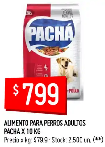 Walmart Pachá Alimento para Perros Adultos x 10kg oferta