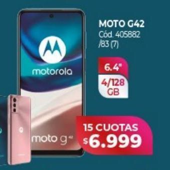 Naldo Lombardi Celular motorola g42 oferta