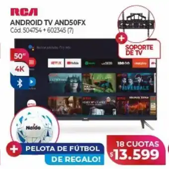 Naldo Lombardi Smart tv rca 50" oferta