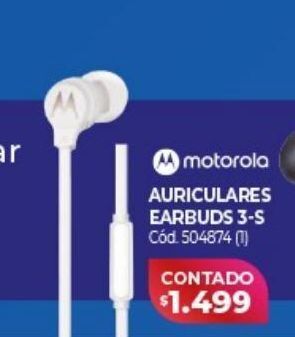Naldo Lombardi Auriculares motorola oferta