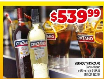 Makro Vermouth cinzano oferta
