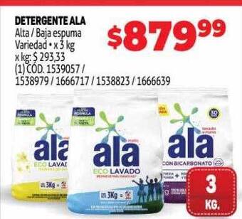 Makro Detergente ala oferta