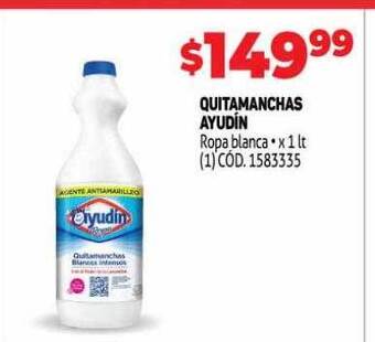 Makro Quitamanchas ayudin oferta