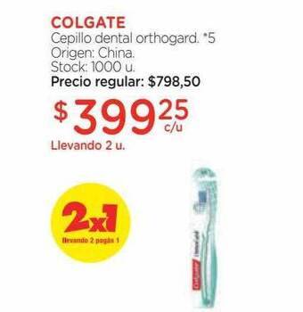 Farmacity Colgate cepillo dental orthogard oferta