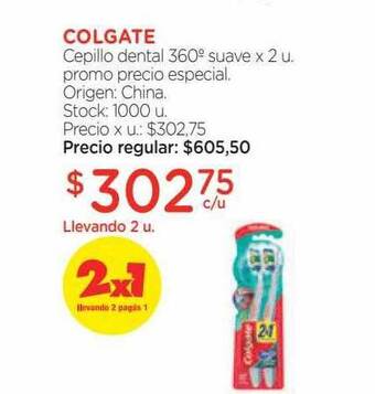 Farmacity Colgate cepillo dental 360° suave oferta