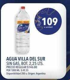 Supermercados Vea Agua villa del sur oferta