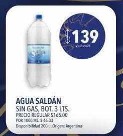 Supermercados Vea Agua saldán oferta