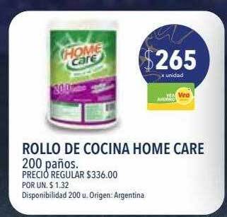 Supermercados Vea Rollo de cocina home care oferta