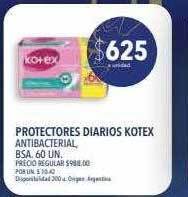 Supermercados Vea Protectores diarios kotex oferta