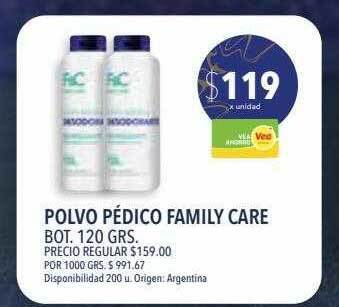 Supermercados Vea Polvo pédico family care oferta