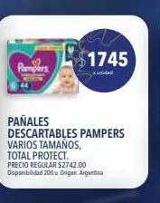 Supermercados Vea Pañales descartables pampers oferta