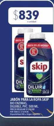Supermercados Vea Jabón para la ropa skip oferta