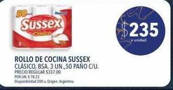 Supermercados Vea Rollo de cocina sussex oferta