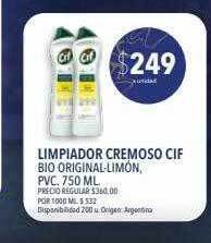 Supermercados Vea Limpiador cremoso cif oferta