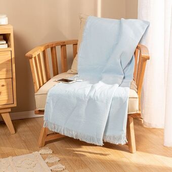 Arredo Manta tejida nido de abeja oferta