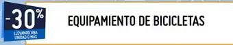 Walmart -30% Equipamiento de Bicicletas oferta