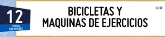 Walmart 12 Cuotas sin Interés Bicicletas y Maquinas de Ejercicios oferta