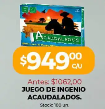 Super MAMI Acaudalados Juego de Ingenio oferta