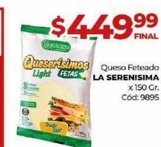 Diarco Queso feteado la serenisima x 150 gr oferta