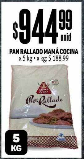 Makro Pan rallado mamá cocina oferta