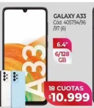 Naldo Lombardi Celular samsung galaxy a33 oferta