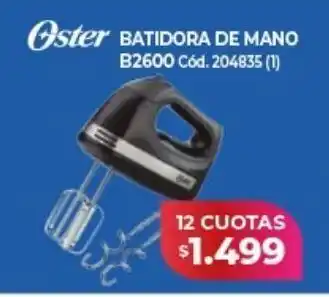 Naldo Lombardi Batidora de mano oster oferta