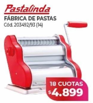 Naldo Lombardi Fábrica de pastas pastalinda oferta