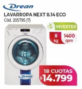 Naldo Lombardi Lavarropas drean 8kg oferta