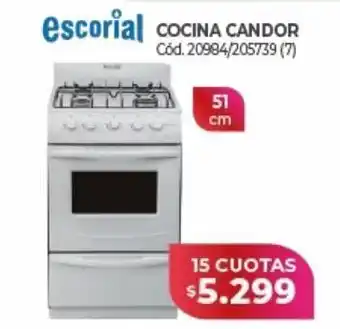 Naldo Lombardi Cocina candor escorial 51 cm oferta