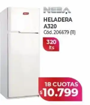 Naldo Lombardi Heladera neba 320l oferta